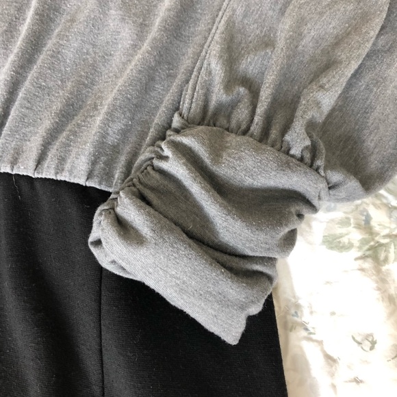 NY&Co Gray and Black Dress Size Small - Picture 2 of 6